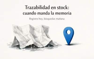 Blog 16 Trazabilidad en stock: el error crítico de confiar en “¿y dónde dices que lo dejaste?”Registro hoy, búsquedas mañana.
